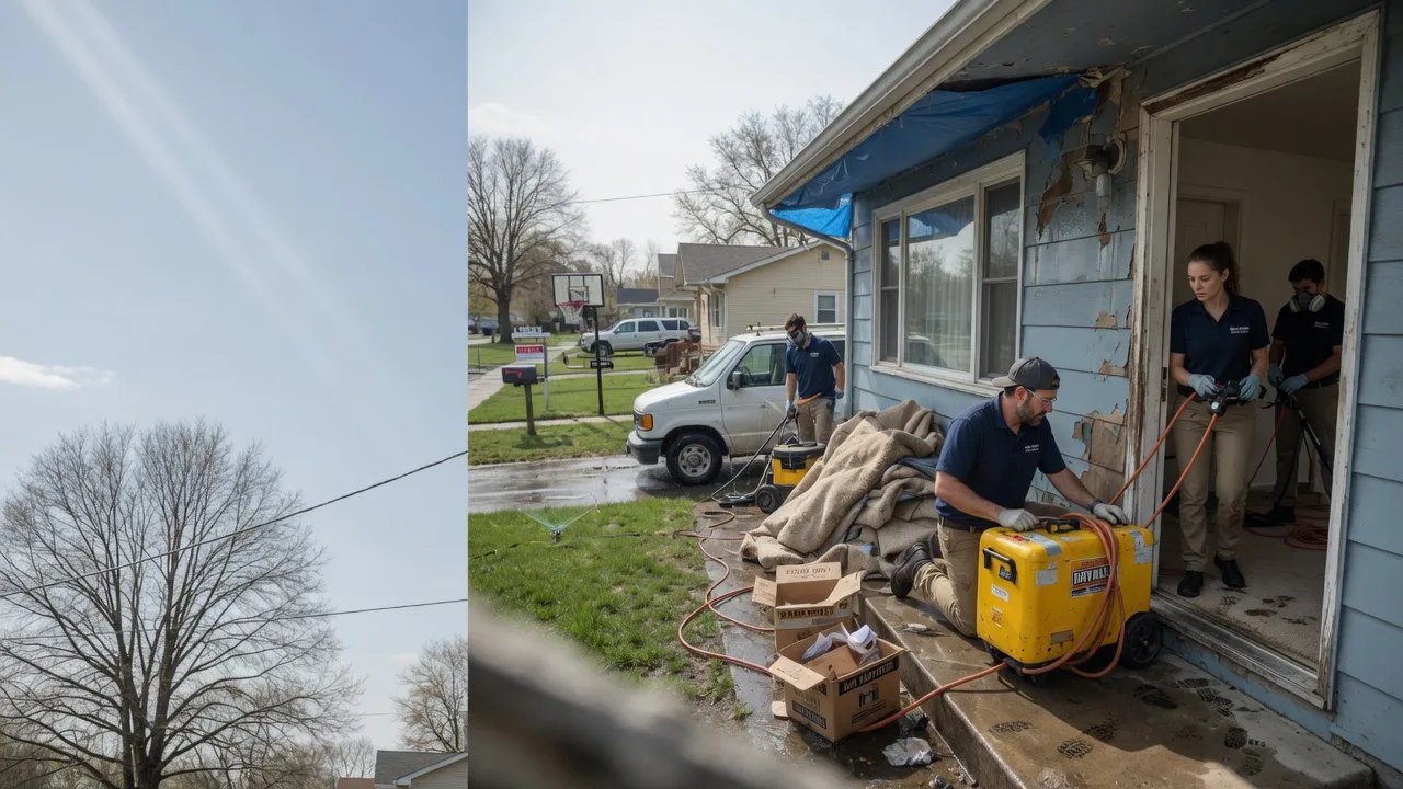 Basement Flood Cleanup in Muncie, IN near me